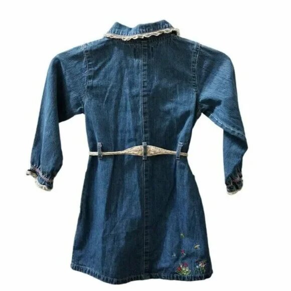 Mixed Brands Denim Skort Dress Size 6 Blue Liz Claiborne Kensie Toffee Apple - Picture 12 of 14